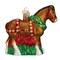 Old World Christmas 4.0 Inch Holiday Clydesdale Christmas Tree Ornament , Ornament Horse Holiday Beer